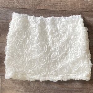 Edikted Rose Detailed Mini Skirt Pacsun